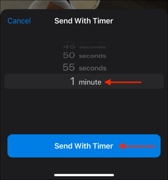 choose-time-fram-and-select-send-with-timer-5108182