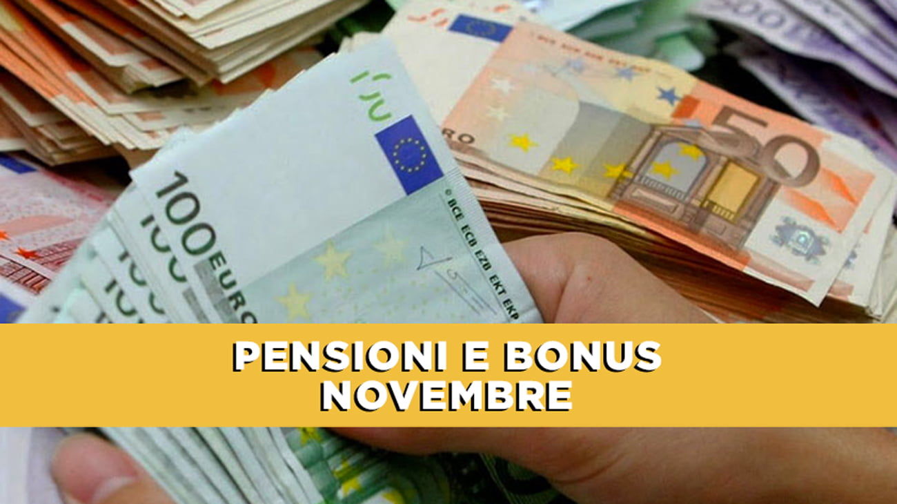 Pensioni, aumenti in arrivo a novembre il calendario degli accrediti e