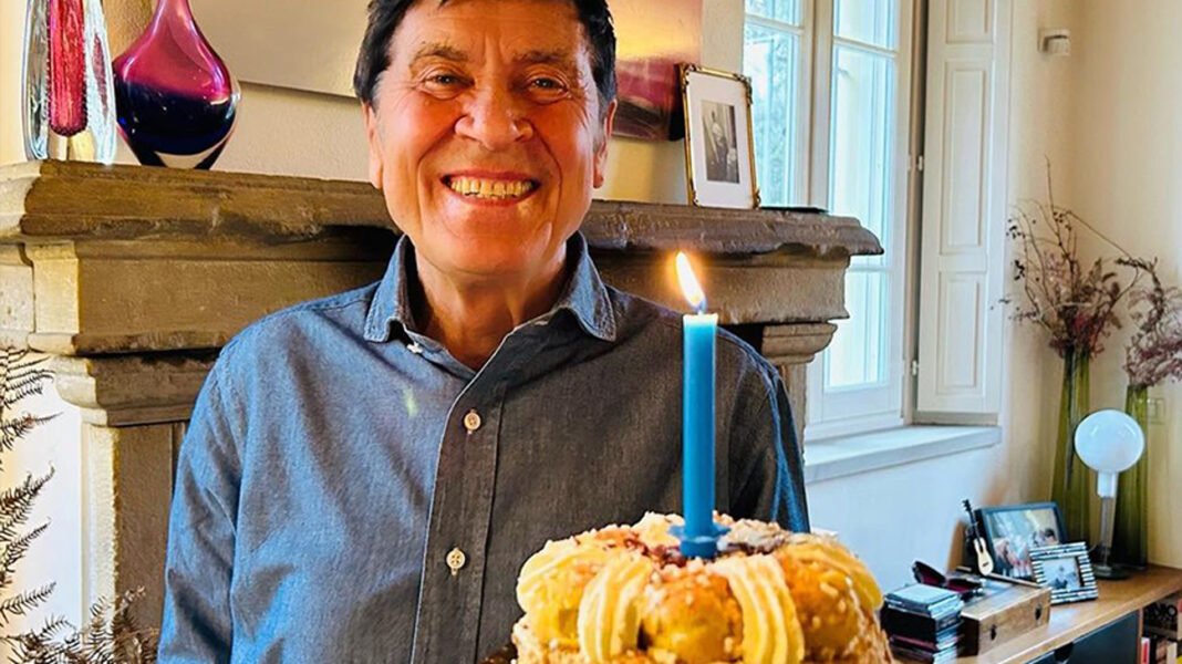 Gianni Morandi compie gli anni da Antonacci a Clerici, Fiorello e Chiara Ferragni, l'augurio è