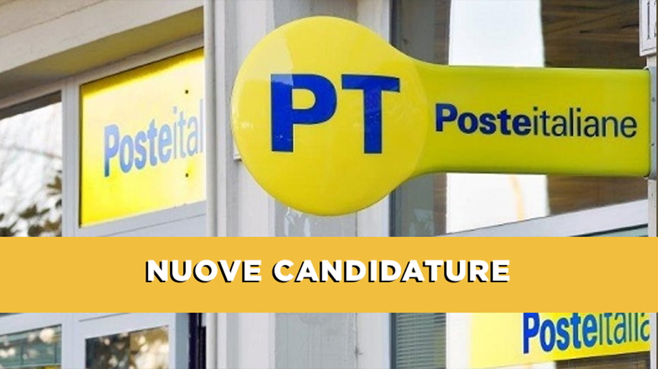 Poste Italiane, applications are open throughout Italy for a new position of interest: details