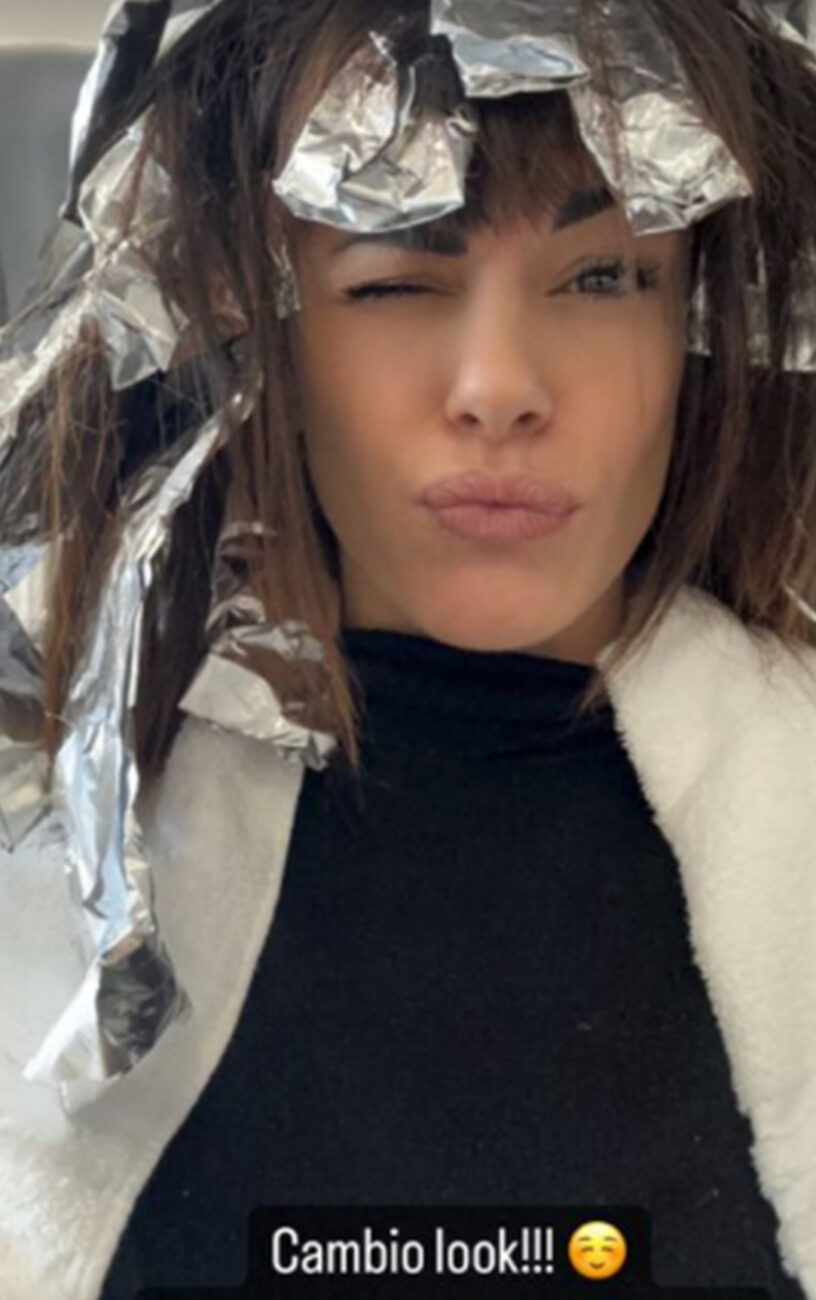 Bianca  Guaccero annuncia un cambio look su Instagram