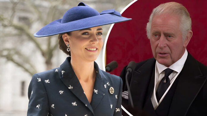 Kate Middleton non si inchina davanti a Re Carlo