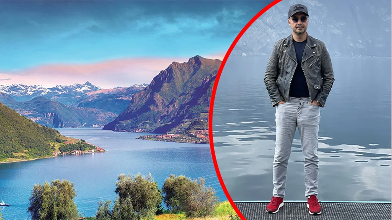 Lombardia, Joe Bastianich circondato dal lago più suggestivo: puoi visitare il monte sospeso sull'acqua