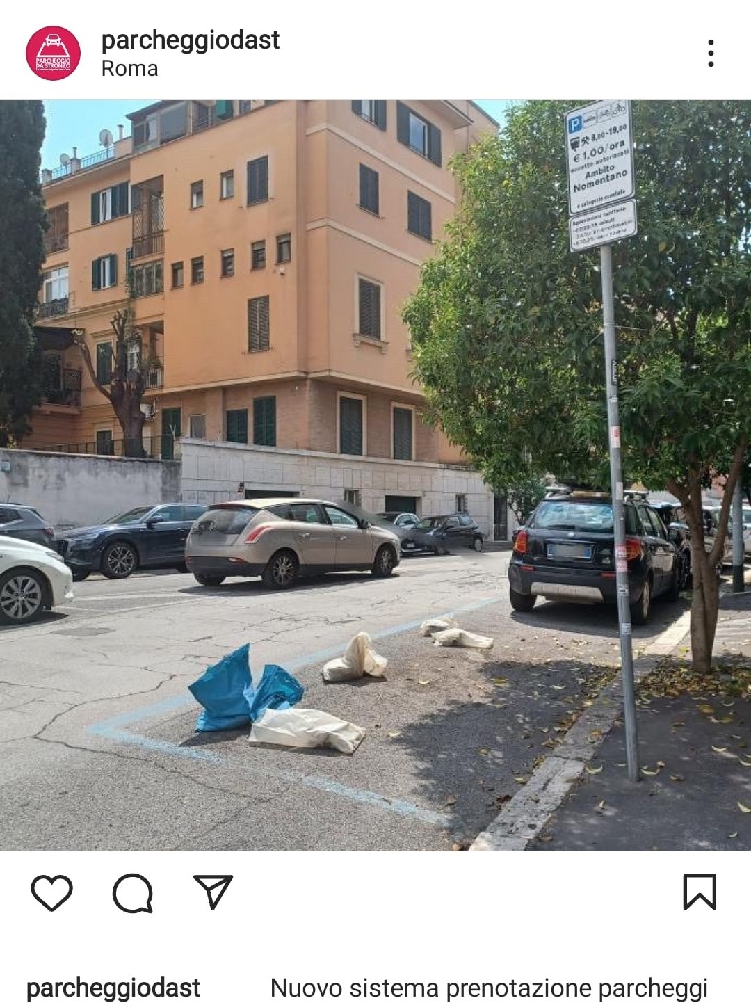 Dalle strade di Roma, il nuovo sistema di prenotazione dei parcheggi. 