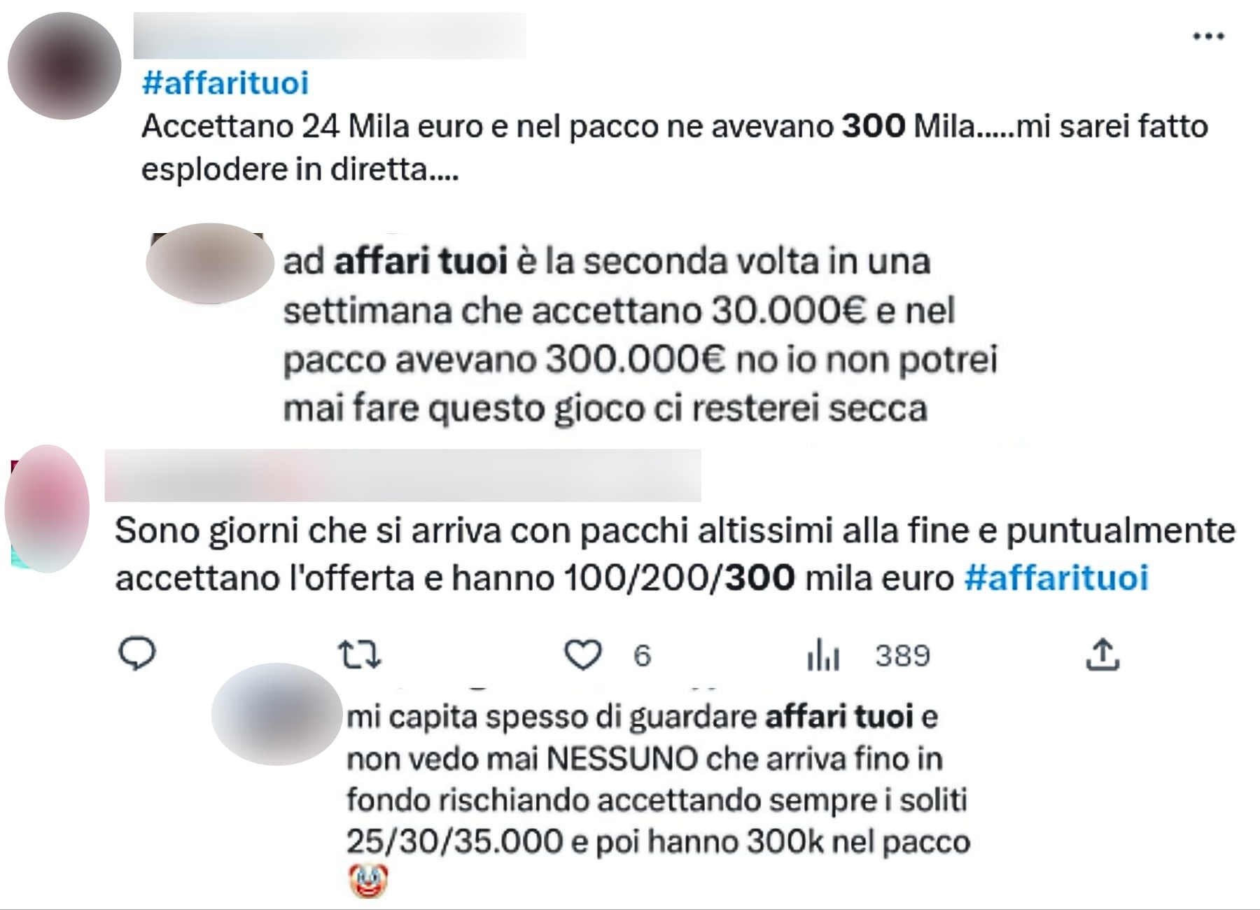 Affari Tuoi Concorrente Vince Mila Euro Prima Del Gran Finale La