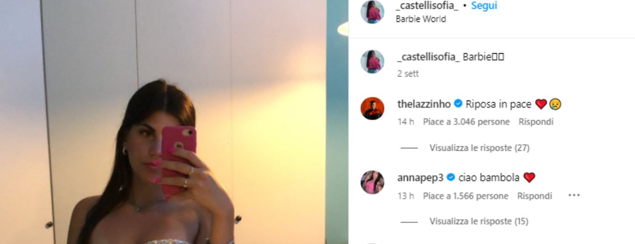 Sofia Castelli femminicidio Milano social