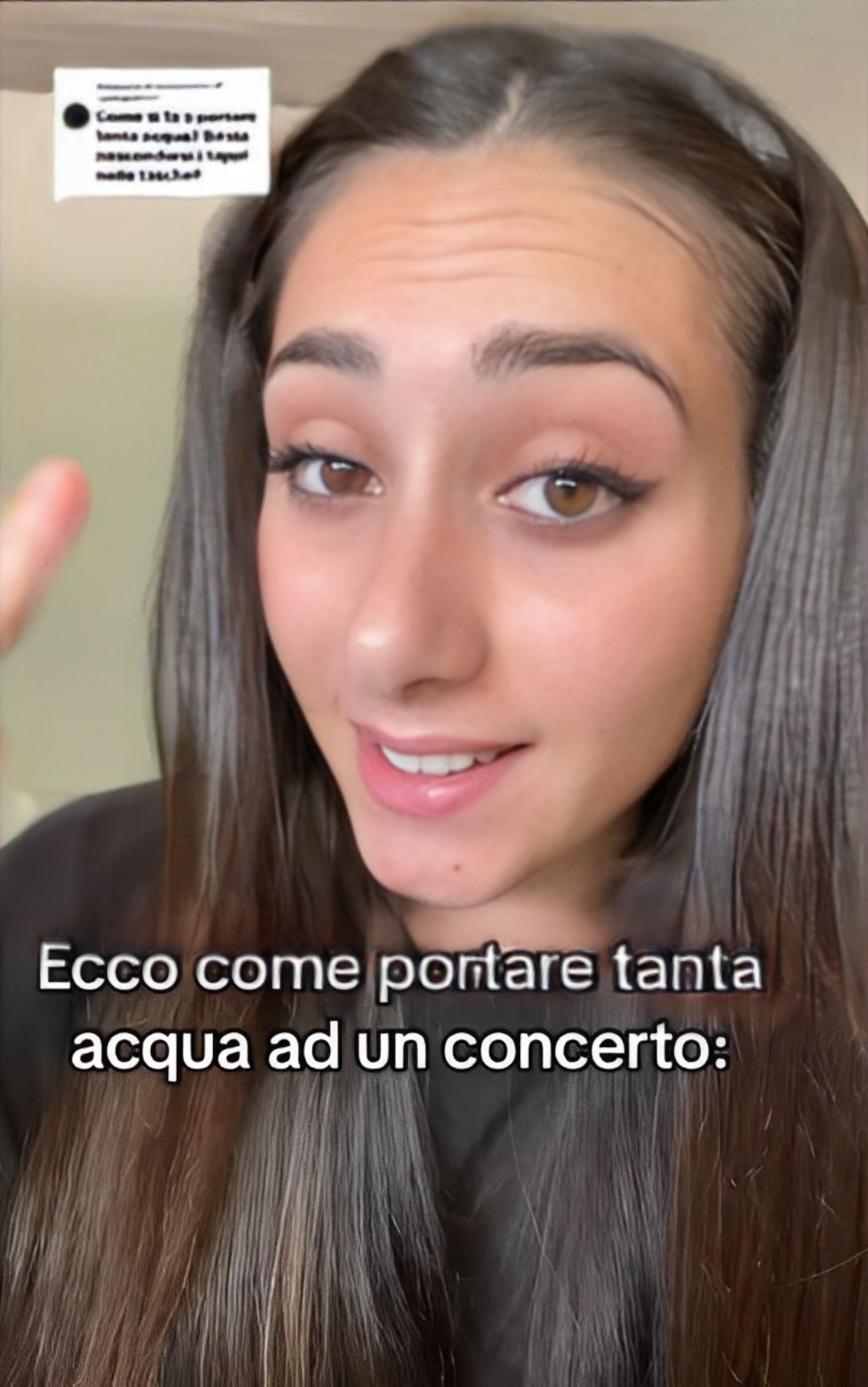 come portare acqua concerti
