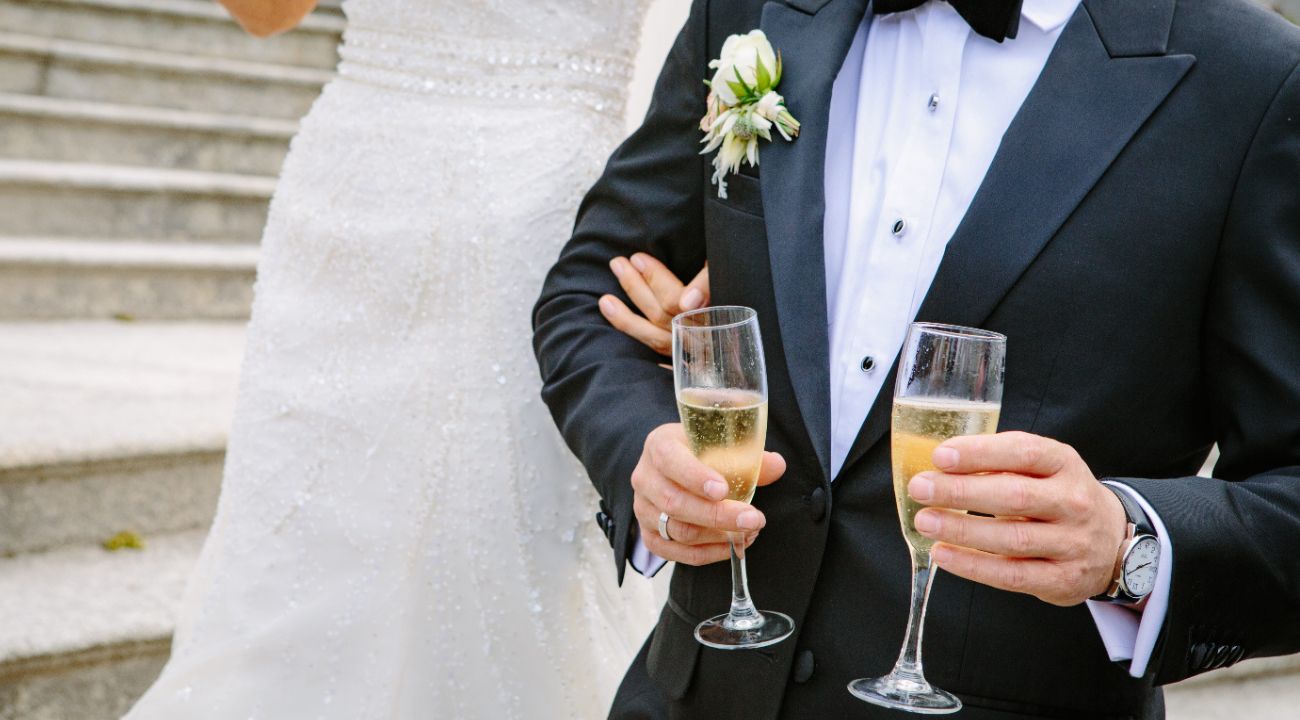 Un momento del matrimonio