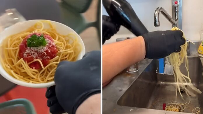 cucina spaghetti metodo riutilizzarli