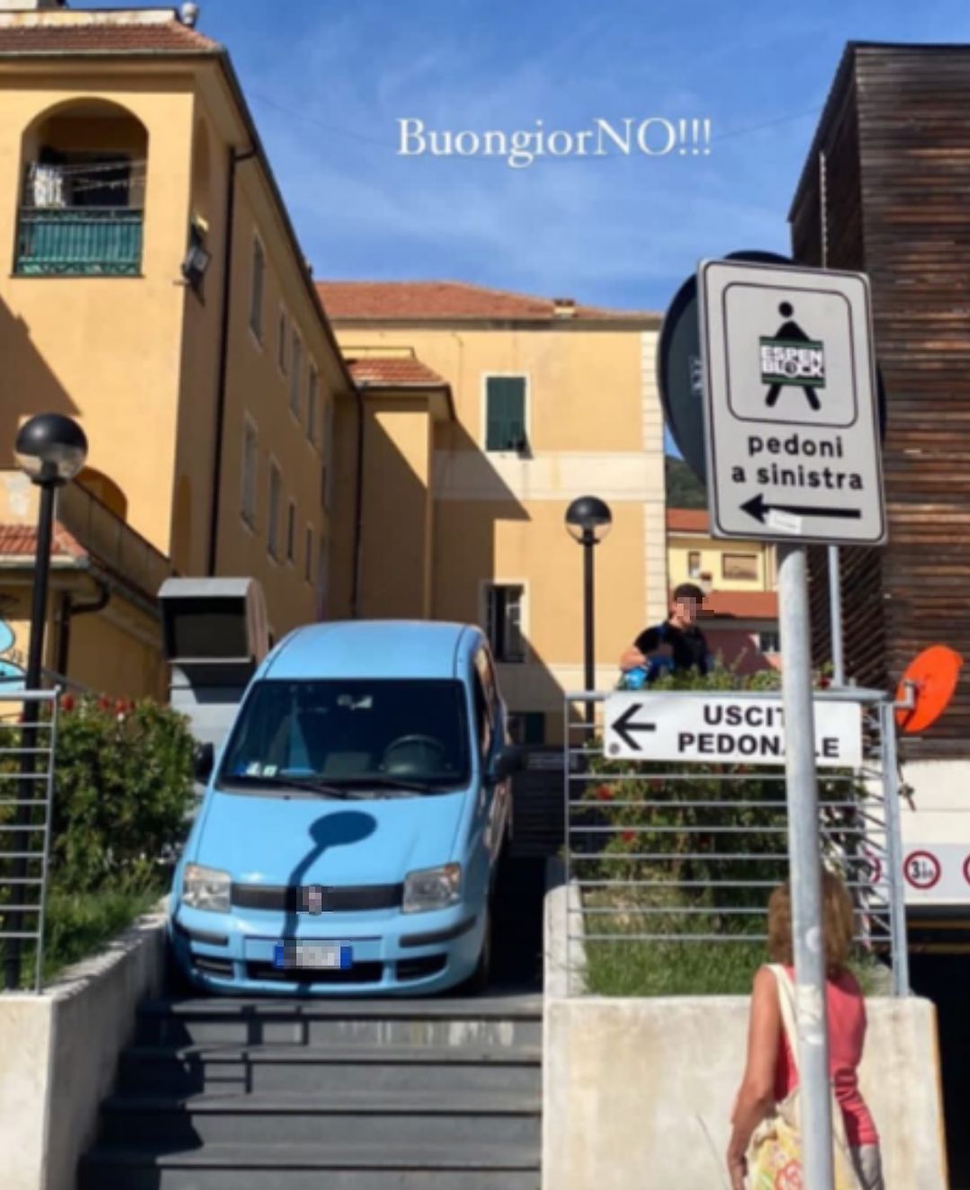 parcheggio liguria insensato
