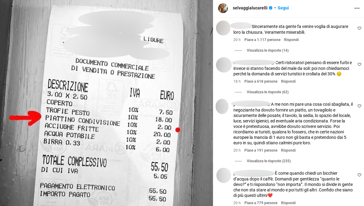 caso scontrino
