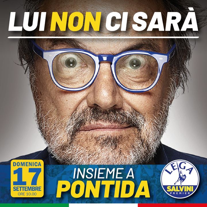 Lega, annuncio beffardo per il raduno di Pontida: