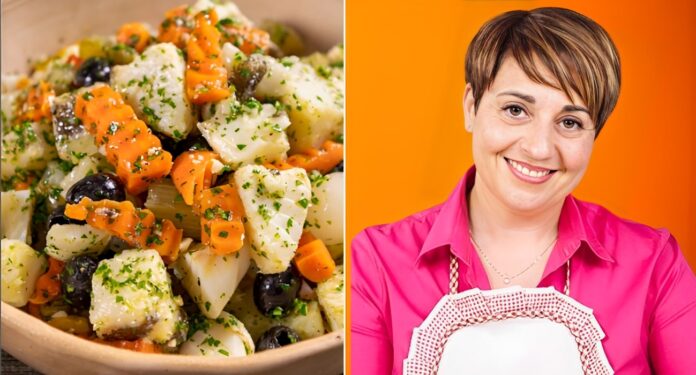 L'insalata di baccalà di Benedetta Rossi