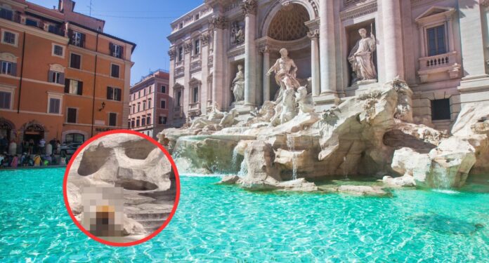 Roma, scene incredibili alla Fontana di Trevi: 