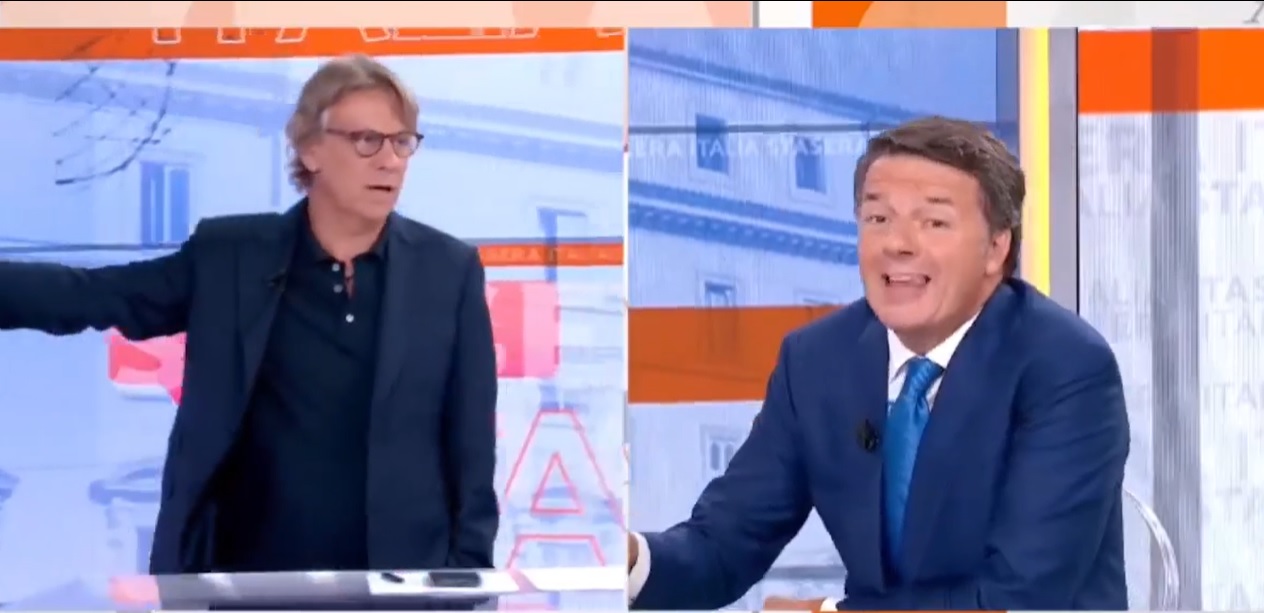Stasera Italia, Renzi sbeffeggia Schlein in diretta tv e Porro se la ride: "Pubblicità!"
