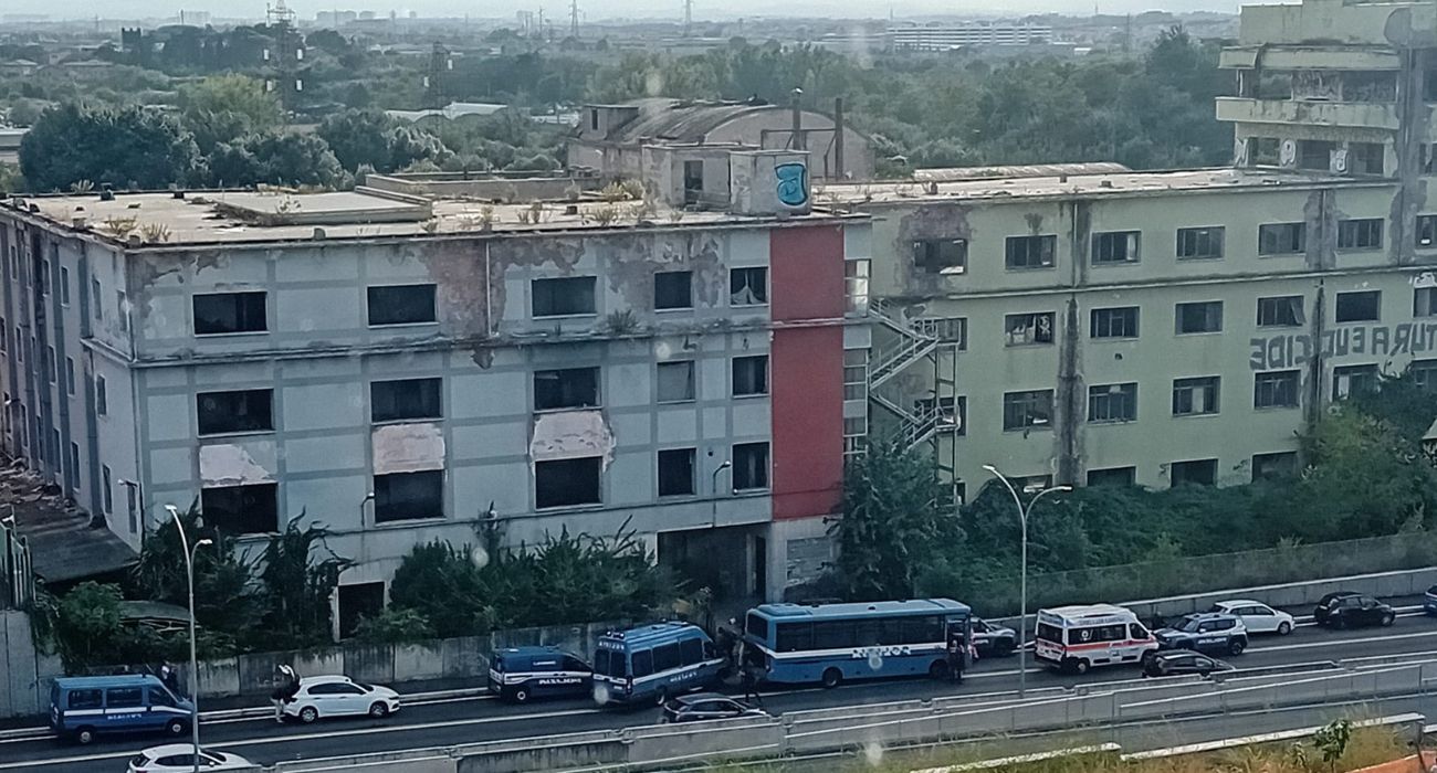 Roma, blitz Tiburtina 1