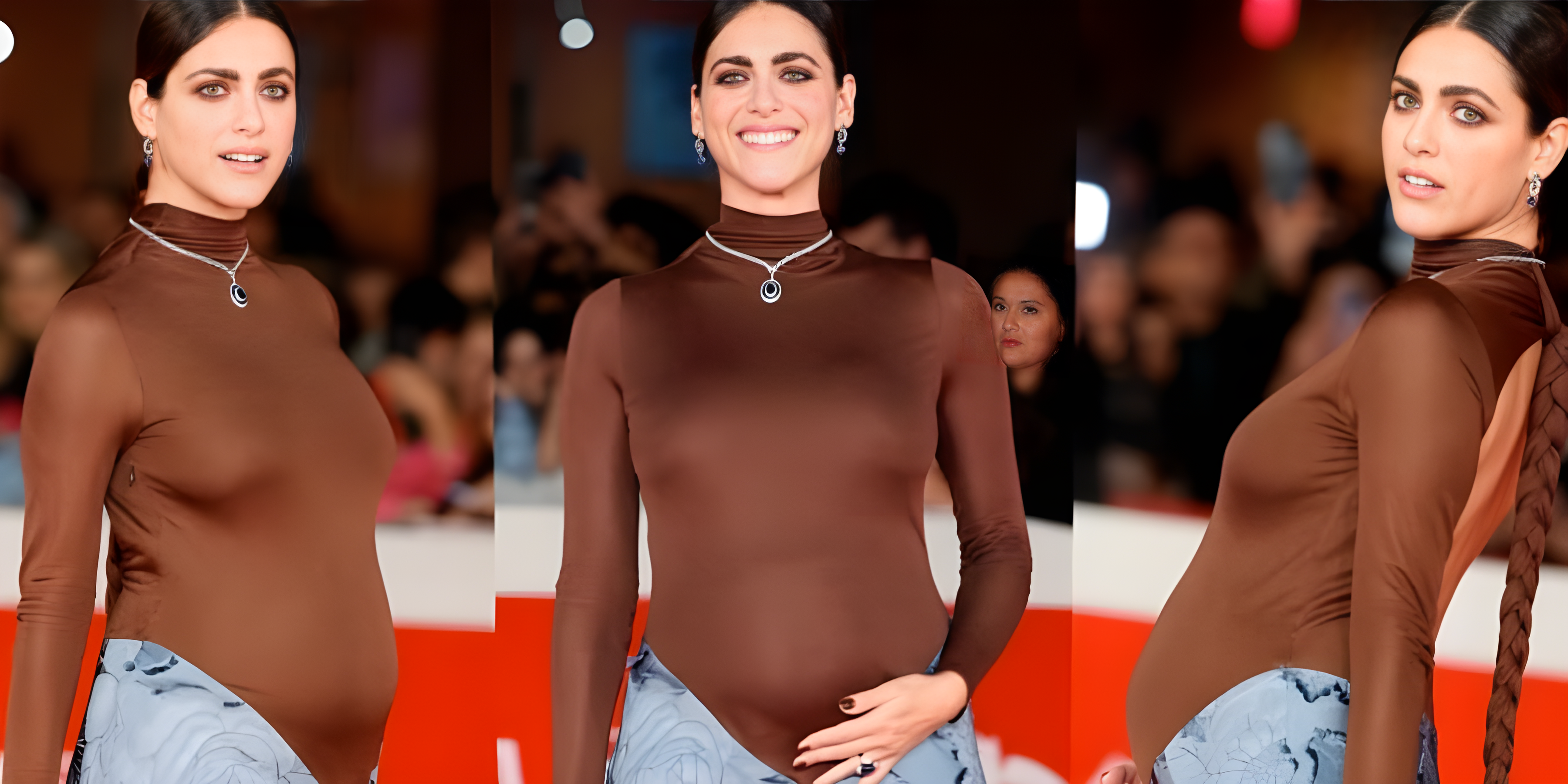 Miriam Leone alla Festa del Cinema di Roma, cosa ha fatto prima del red carpet