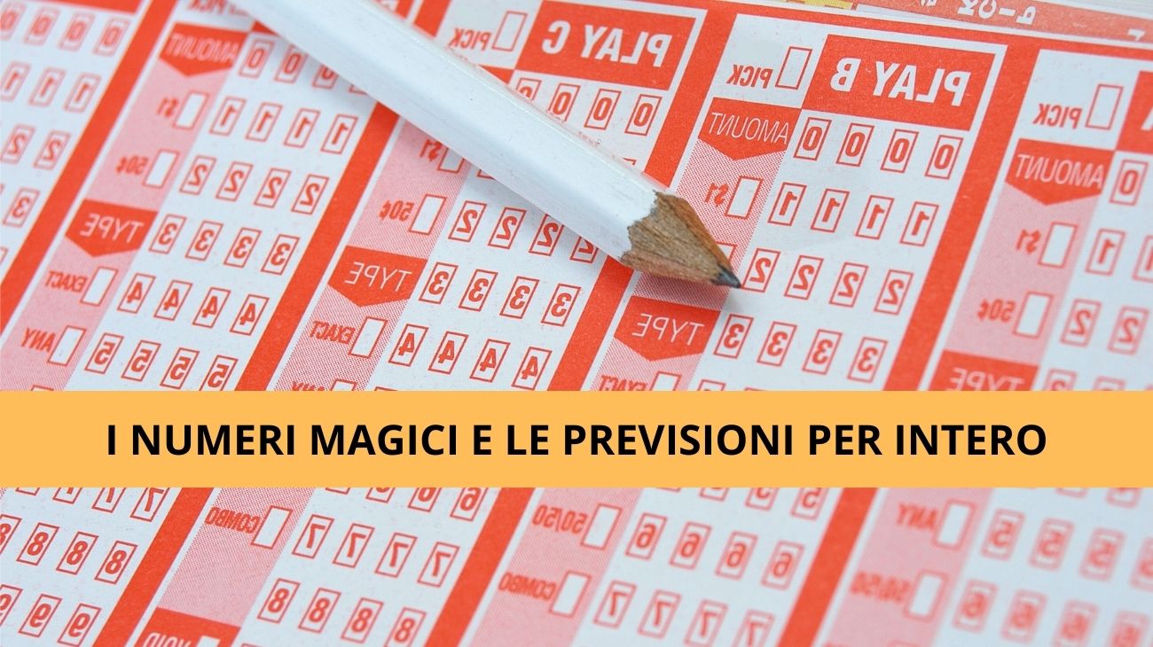 estrazioni lotto e superenalotto previsioni