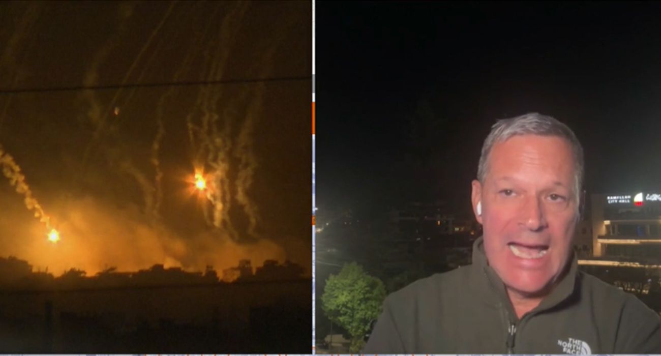 "Metti a tutto schermo": il bombardamento israeliano su Gaza finisce in diretta tv a Stasera Italia