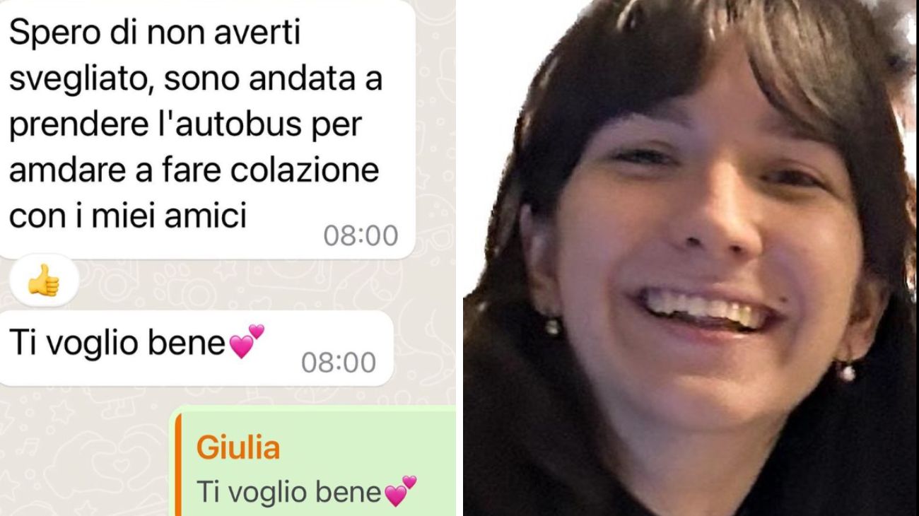 Giulia Cecchettin, l'ultima chat con papà Gino 