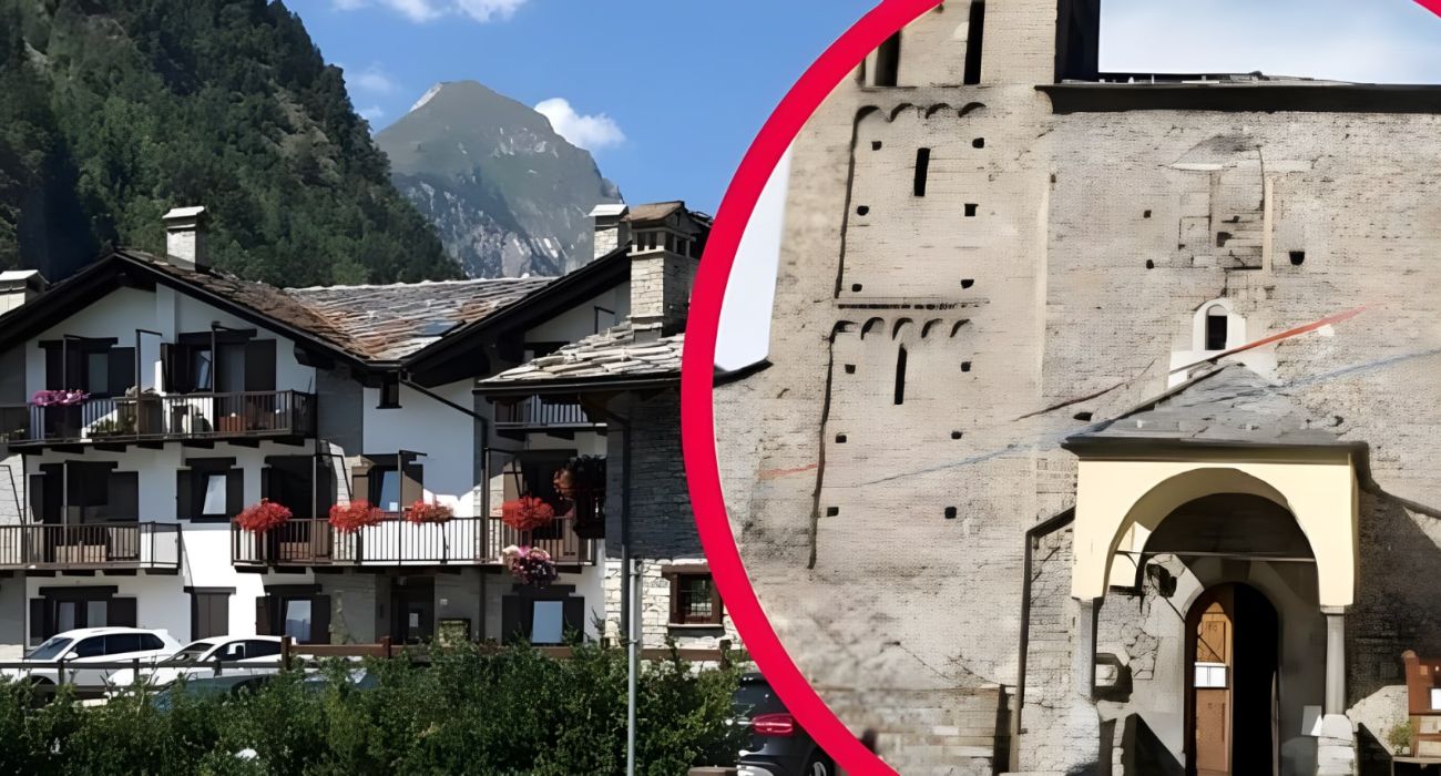 Valle d'Aosta borgo alpino