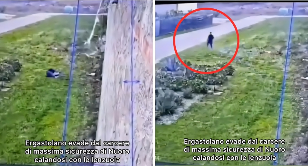 Finisce in Francia la latitanza del boss Marco Raduano: il video dell'evasione dal carcere di massima sicurezza di Nuoro