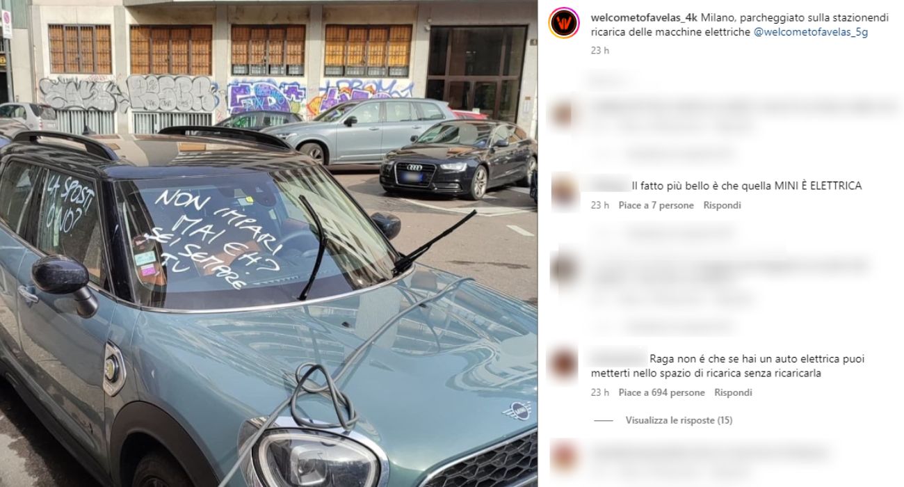 milano, parcheggia