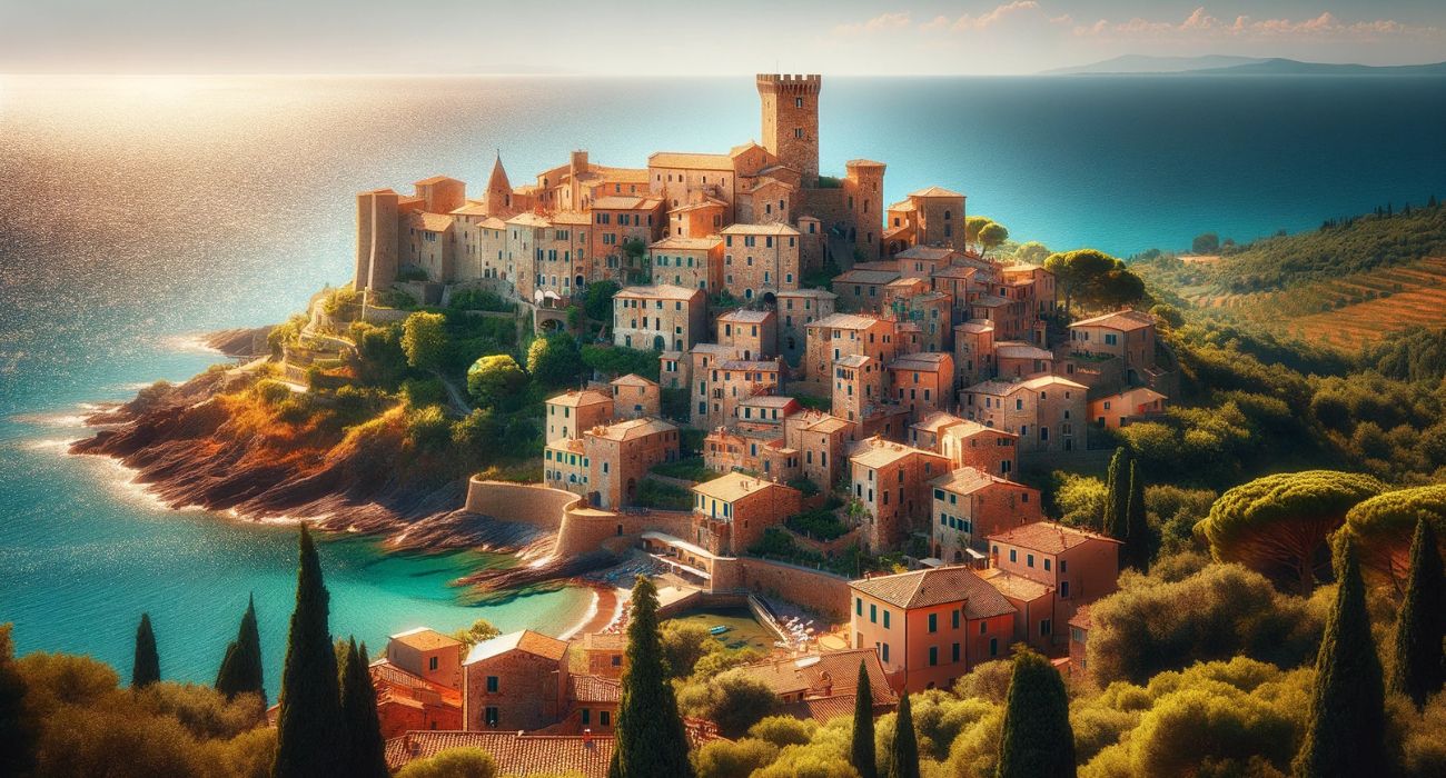 toscana borgo primavera