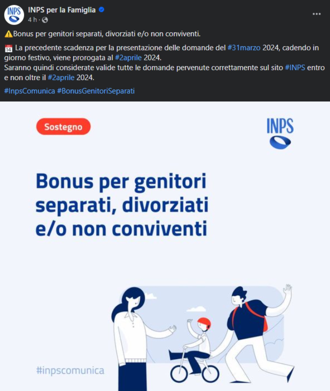 Annuncio Ufficiale Dell'INPS: "C'è Ancora Tempo Per Richiedere Il Bonus ...