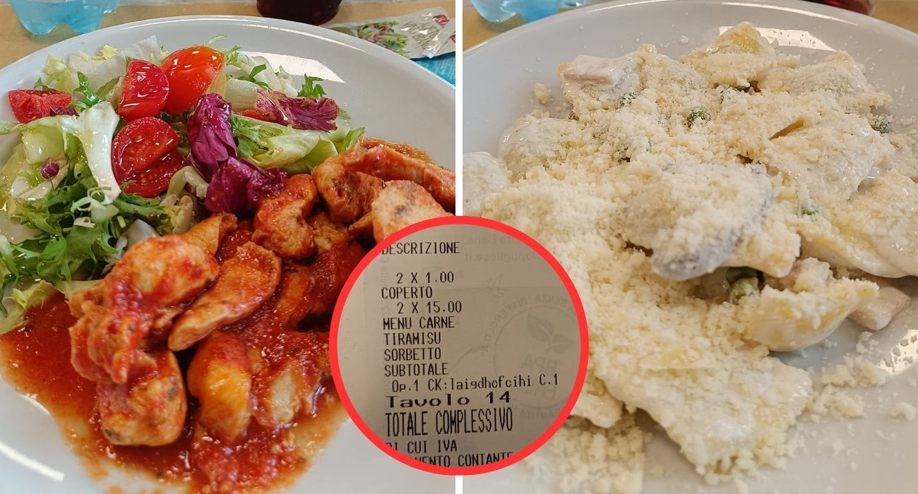 Marche, mostra lo scontrino del ristorante di Ancona: "Pranzo completo a 15 euro: cosa ho mangiato"