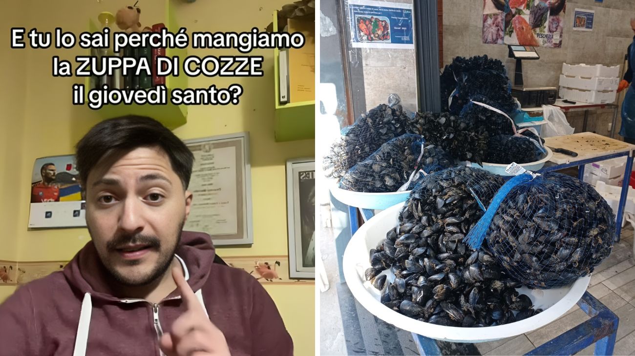 Zuppa di cozze, perché si mangia il giovedì santo