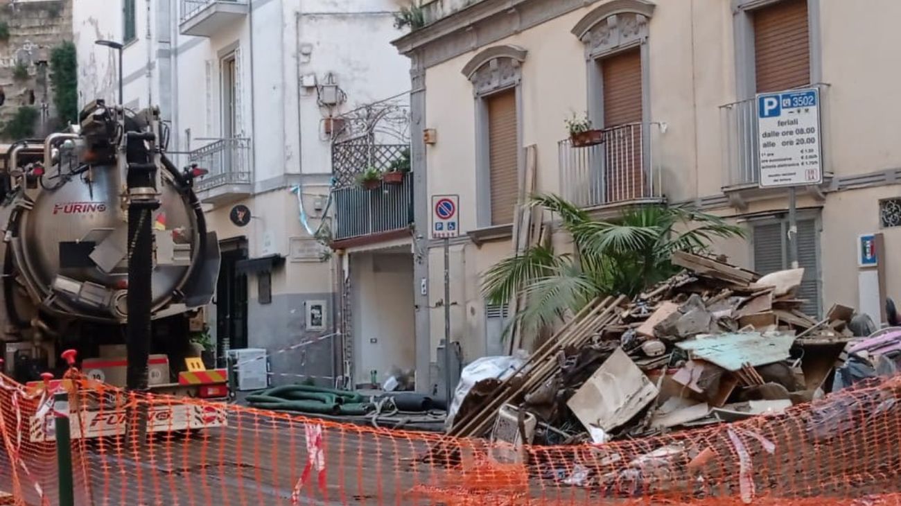 Napoli colata di fango