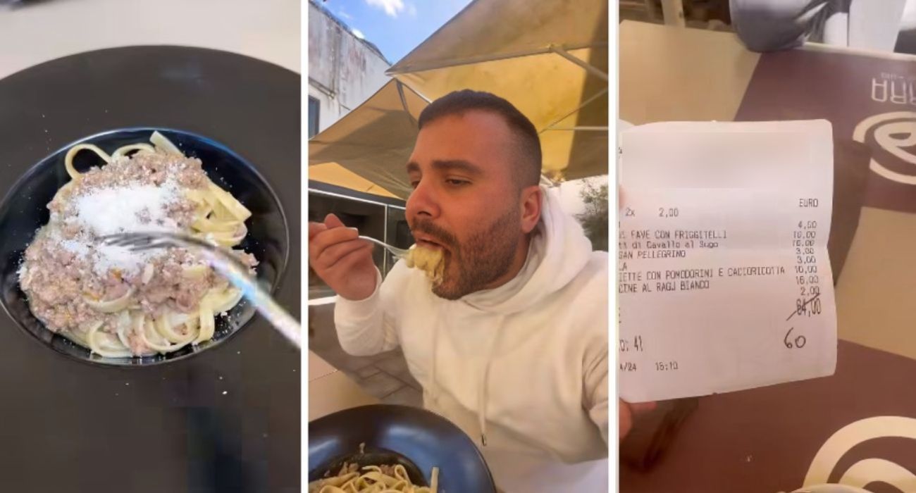 Lecce, influencer raccontano il pranzo tipico al ristorante: "Cosa abbiamo preso per 60 euro, in Puglia si mangia bene"