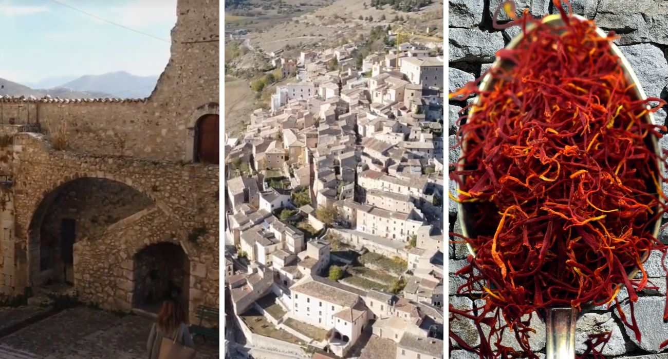 Abruzzo, il borgo medievale patria dello zafferano: la perla dell'aquilano da visitare in primavera