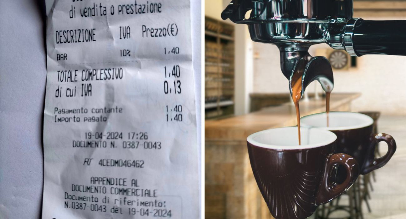 Milano, il caffè al bar costa 1,10 euro ma il cliente paga 30 centesimi in più e chiede spiegazioni: la risposta del titolare è assurda