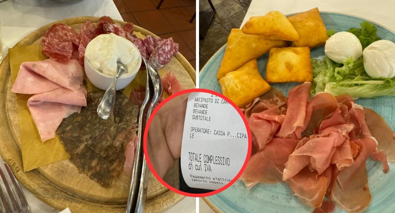 Emilia-Romagna, mostra lo scontrino del ristorante di Imola e scoppia la polemica: "Quanto ho pagato 2 antipasti"