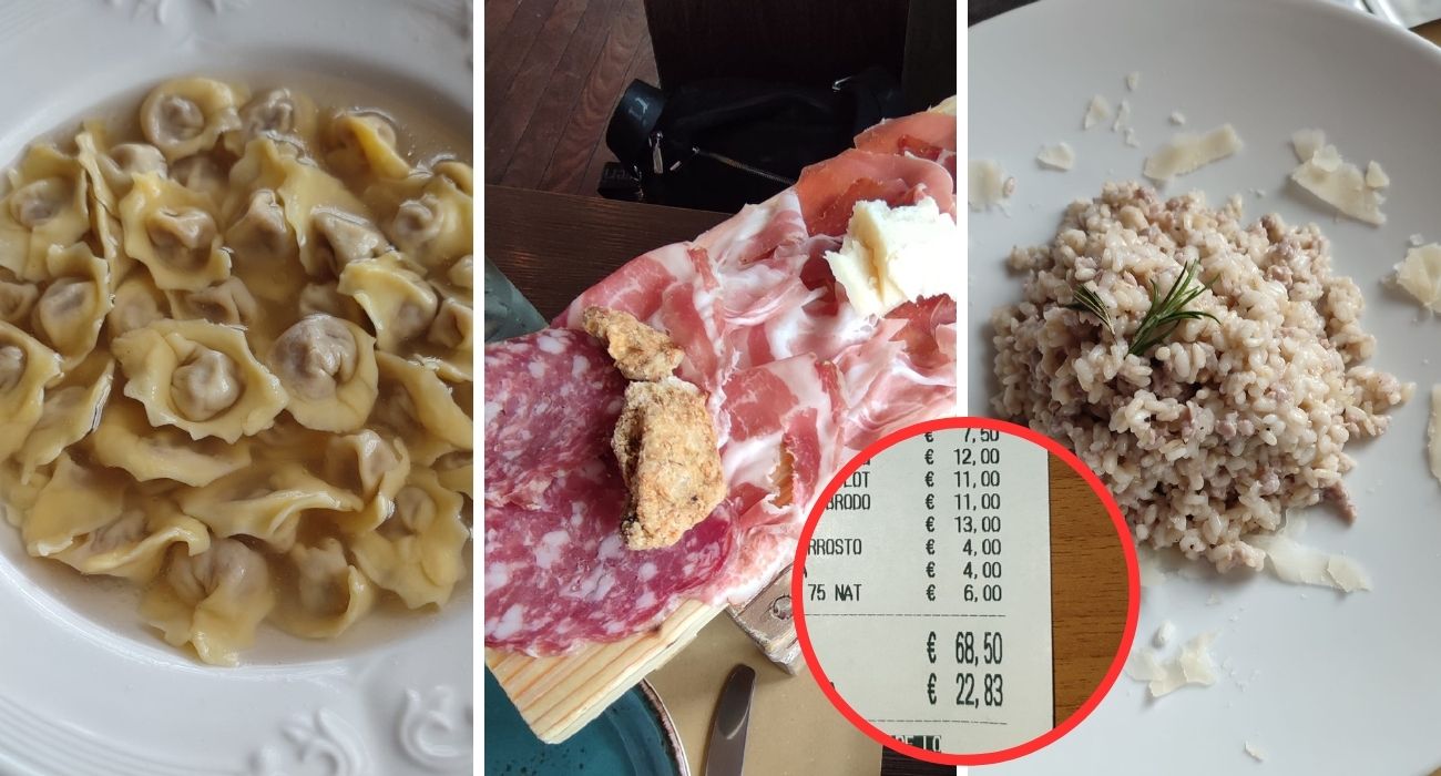 Lombardia, mostra lo scontrino del pranzo di Pasquetta: "70 euro in 3: cosa abbiamo preso"