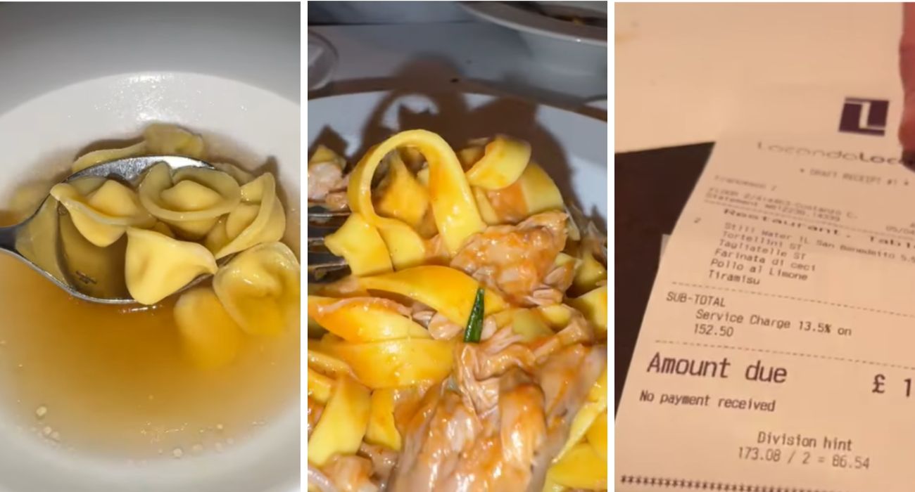 Mostra lo scontrino del ristorante di Giorgio Locatelli: "Tagliatelle, tortellini e pollo: quanto ho speso"