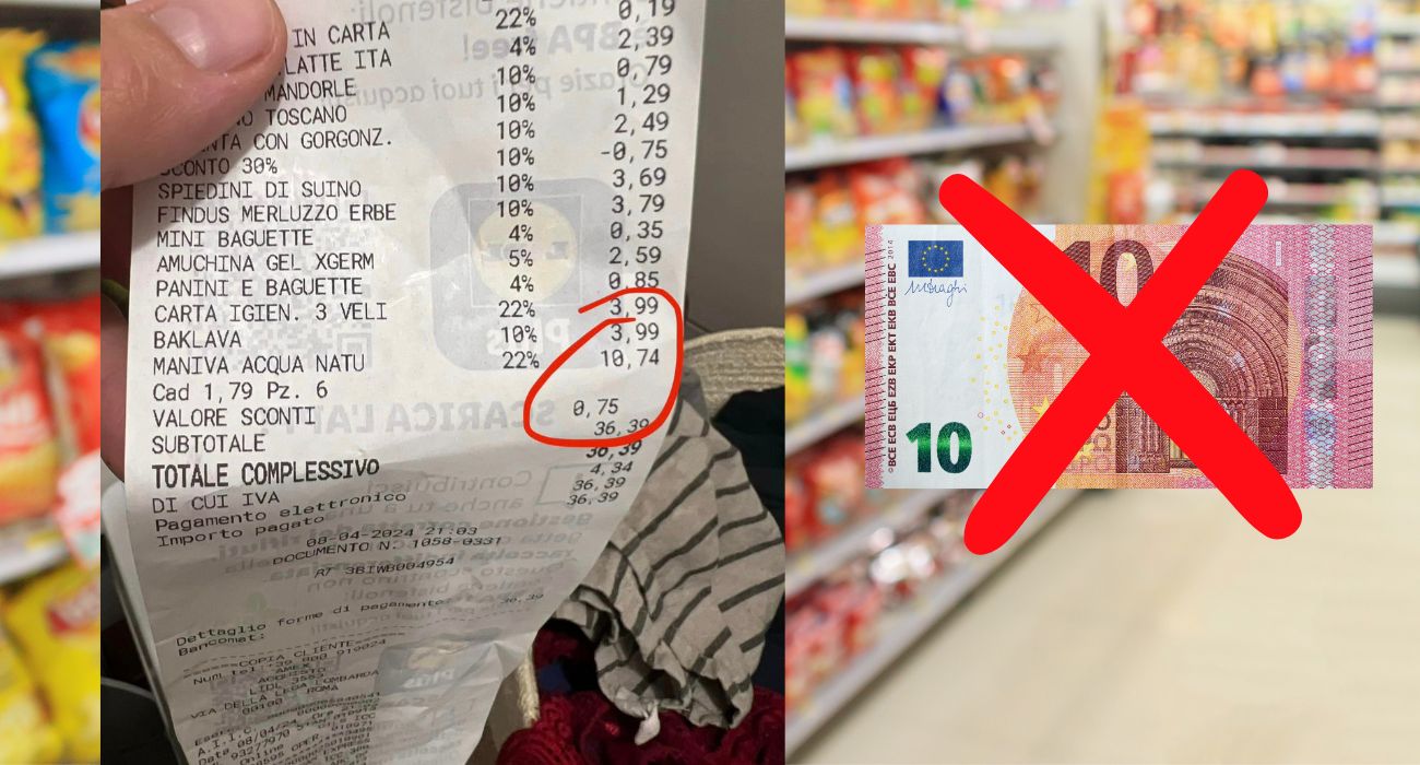 La cassiera passa 6 confezioni d'acqua al posto di una ma il supermercato nega il rimborso alla cliente: il motivo è comprensibile