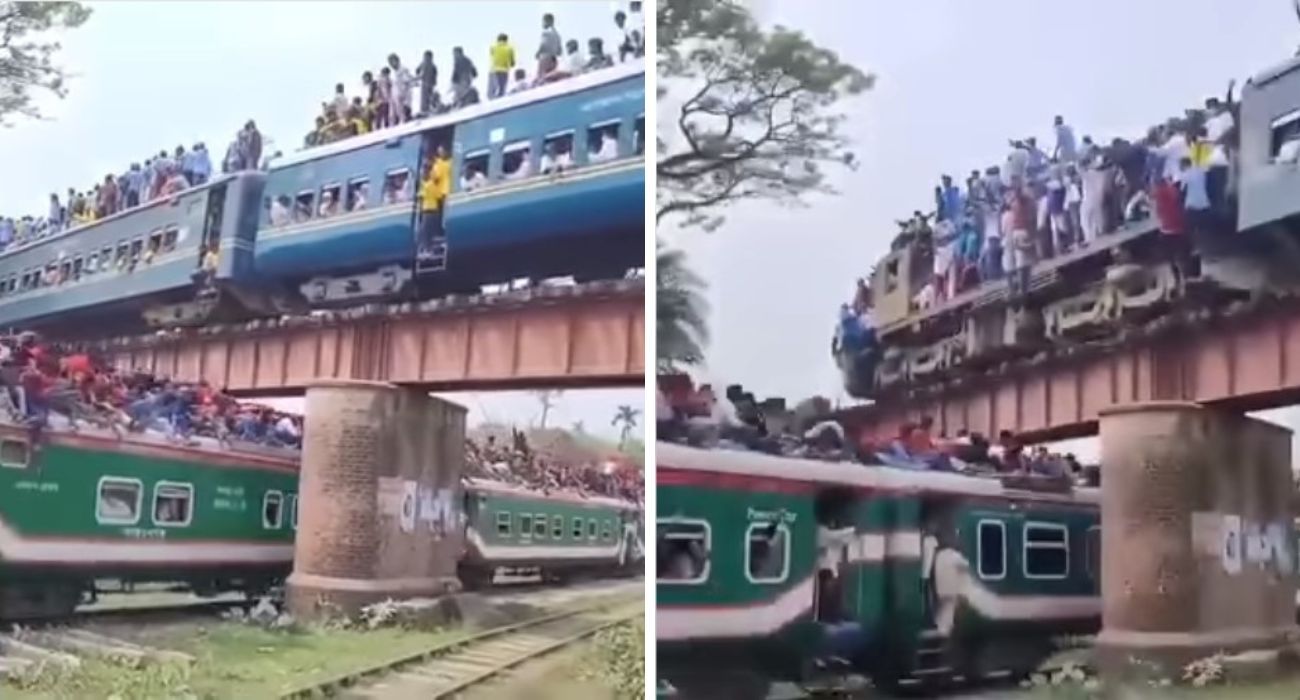 Bangladesh, l'incrocio ferroviario più pericoloso del mondo: la follia ripresa in video