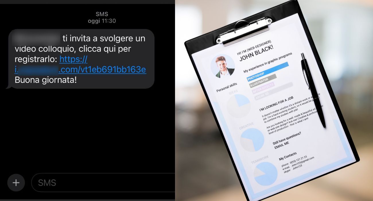 Invia un curriculum e riceve uno strano messaggio: "Mi devo fidare?", ma le fanno notare un dettaglio