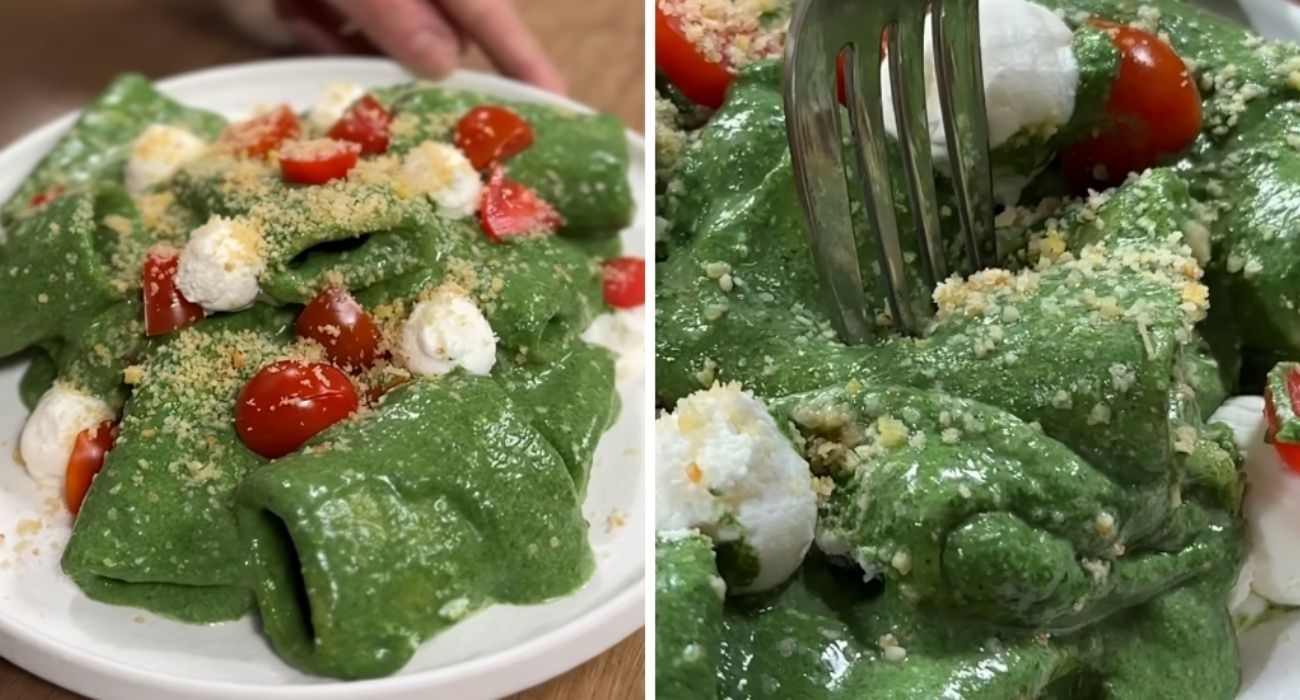 ricetta domenica paccheri tricolore (2)