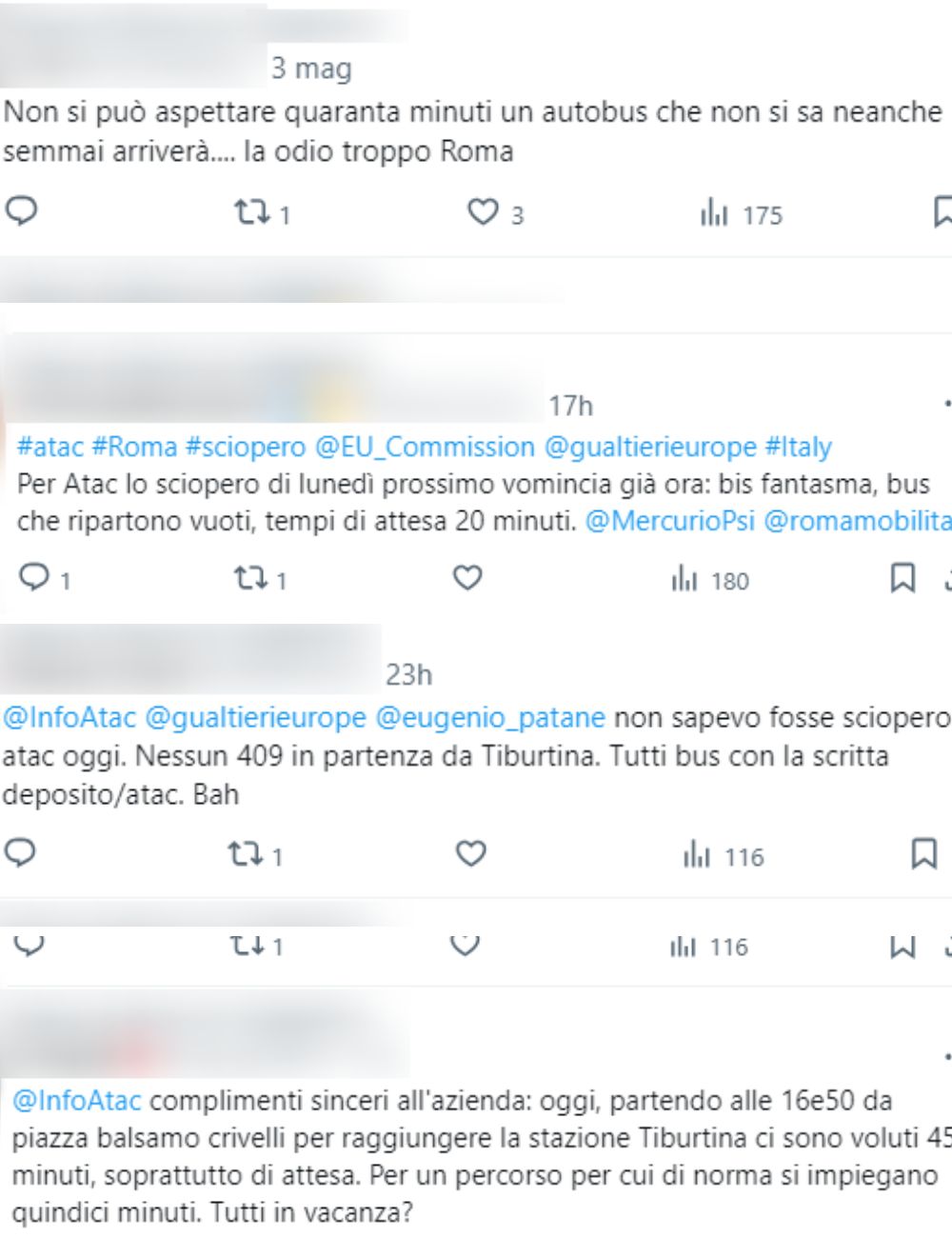 roma sciopero trasporti