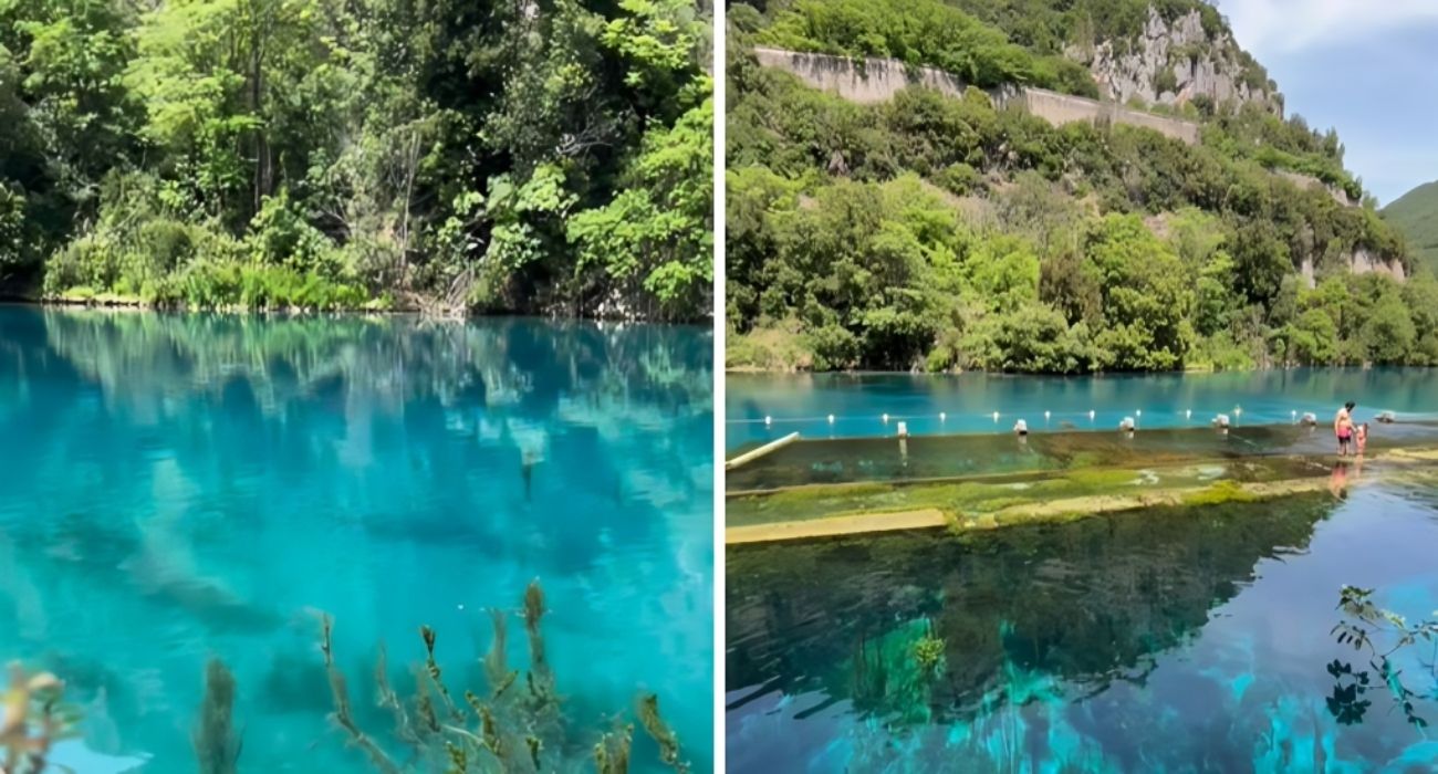 Umbria, le sorgenti azzurre immerse nella natura: a due passi da un'affascinante borgo