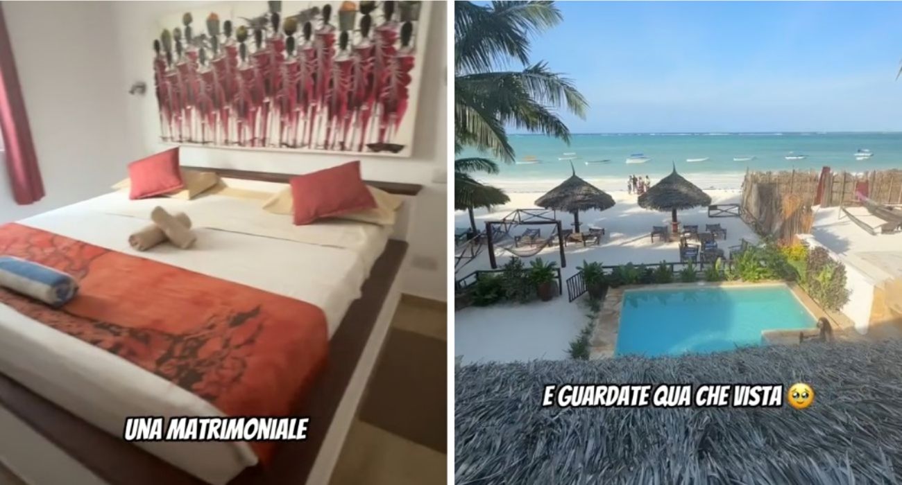 "Pazzesco, solo 35 euro a notte", influencer mostra la villa con piscina privata a Zanzibar