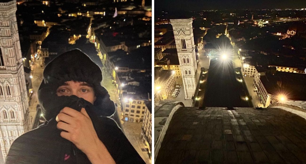 Minorenne scala il Duomo di Firenze per un selfie: la bravata poteva costargli la vita