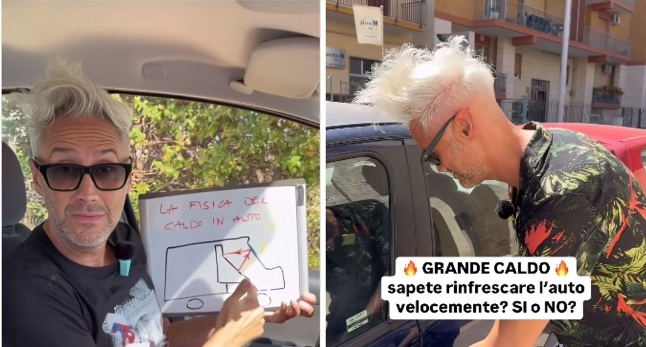 Auto rovente, il trucchetto del prof di fisica per rinfrescarla: "Non serve l'aria condizionata"