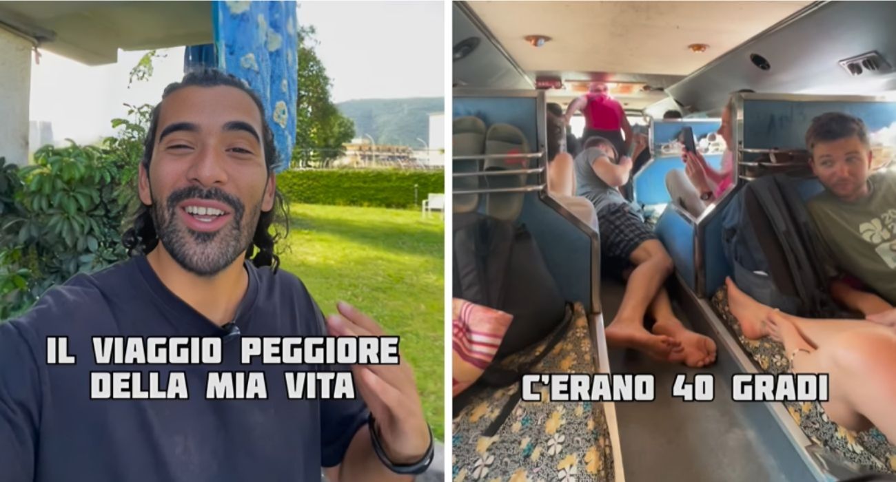 "40° gradi, finestrini chiusi e ammassati uno sull'altro: il viaggio in autobus peggiore della mia vita"