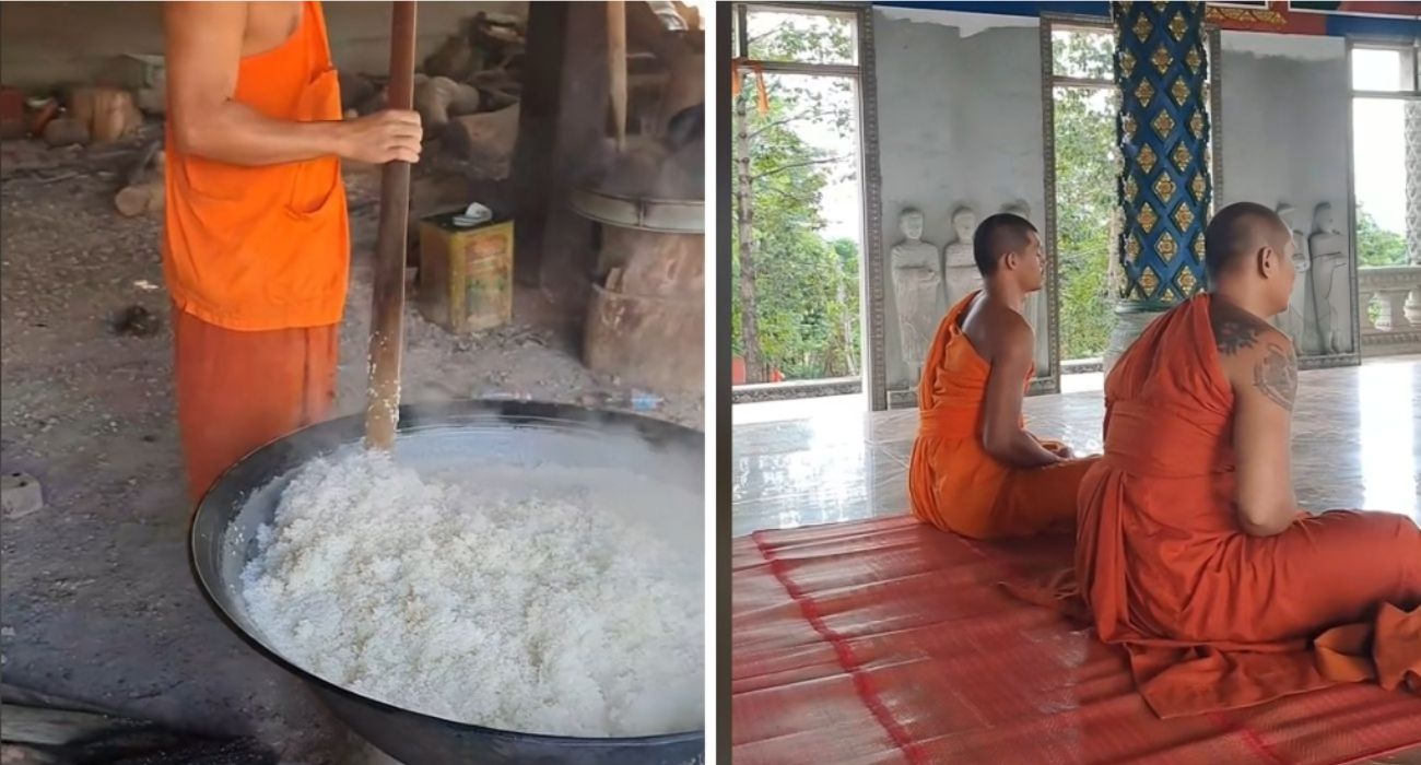 "Perché i monaci buddisti non sono in sovrappeso", italiano racconta la vita in un monastero in Cambogia