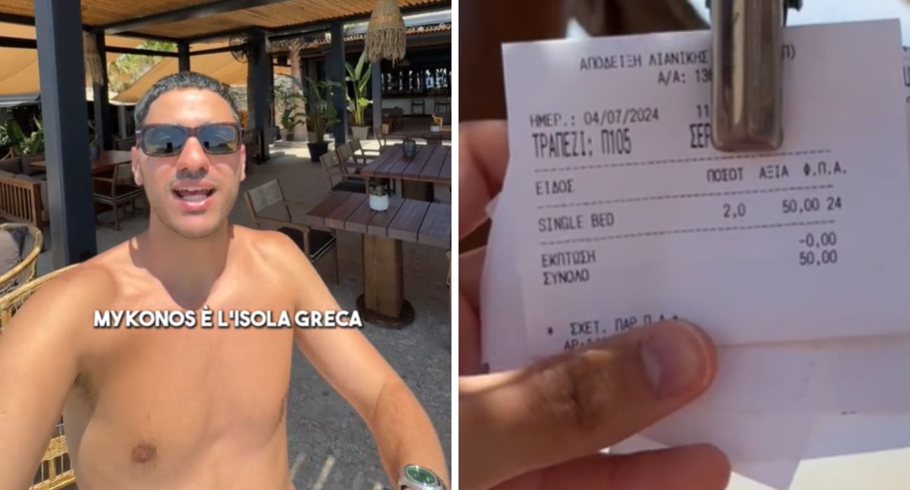 Mykonos, 2 lettini e un ombrellone in prima fila 50 euro: "Come ho fatto a risparmiare"